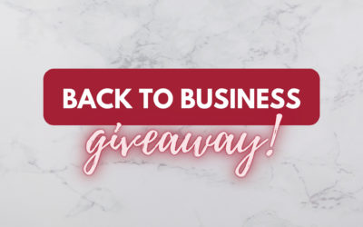 Back To Business Giveaway
