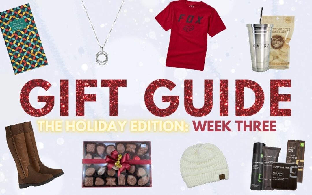 Holiday Gift Guide Week No. 3