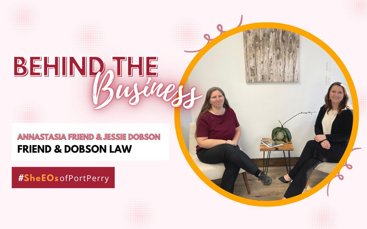 Behind the Business with  Anna Friend & Jessie Dobson